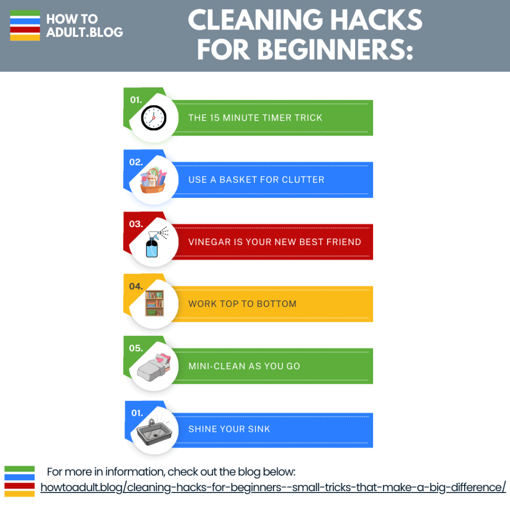 Cleaning Hacks for Beginners: Small Tricks That Make a Big Difference